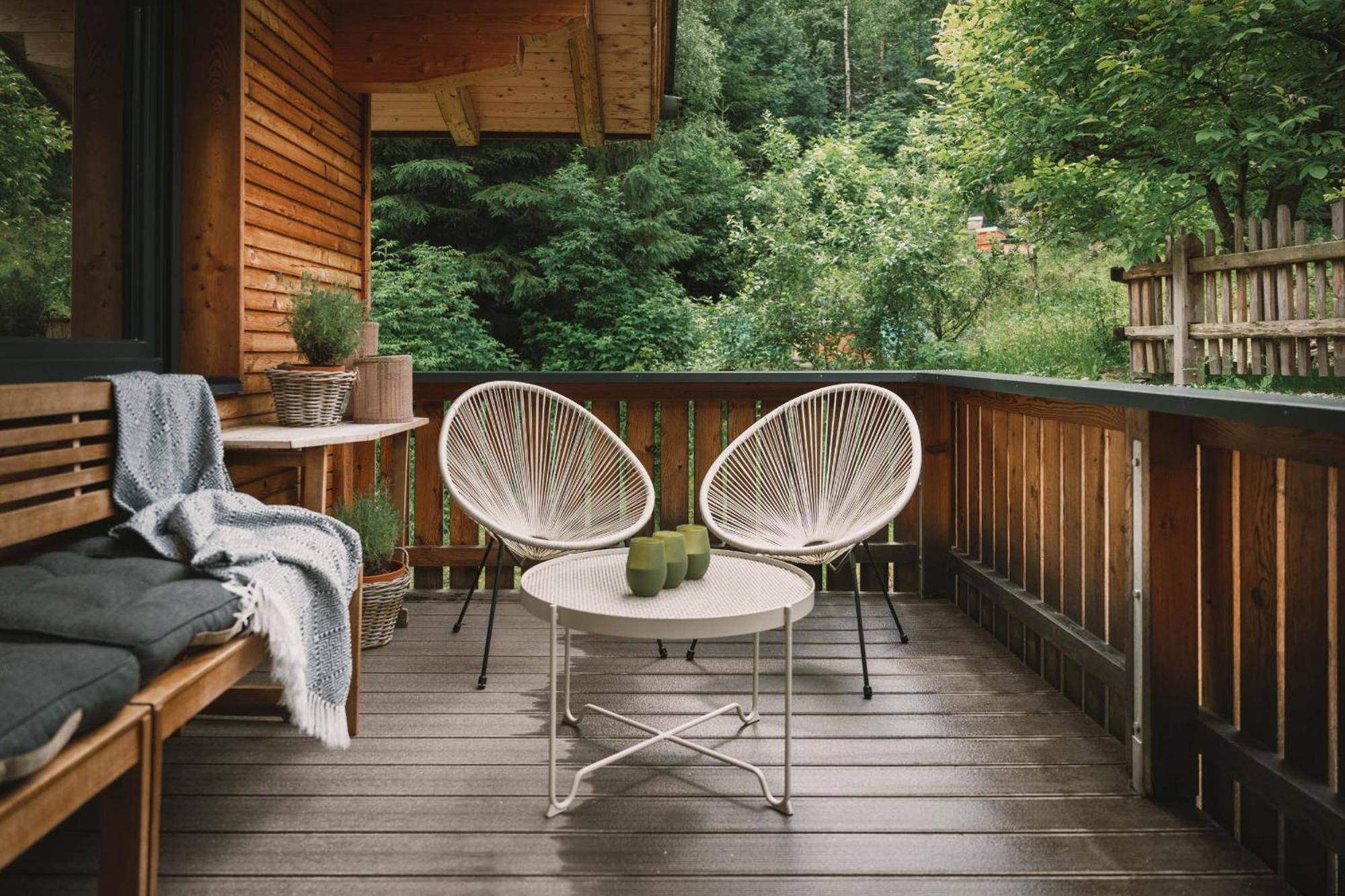 ניוסטיפט אים סטובאיטל Ferienhaus Zum Stubaier Gletscher - Wald מראה חיצוני תמונה