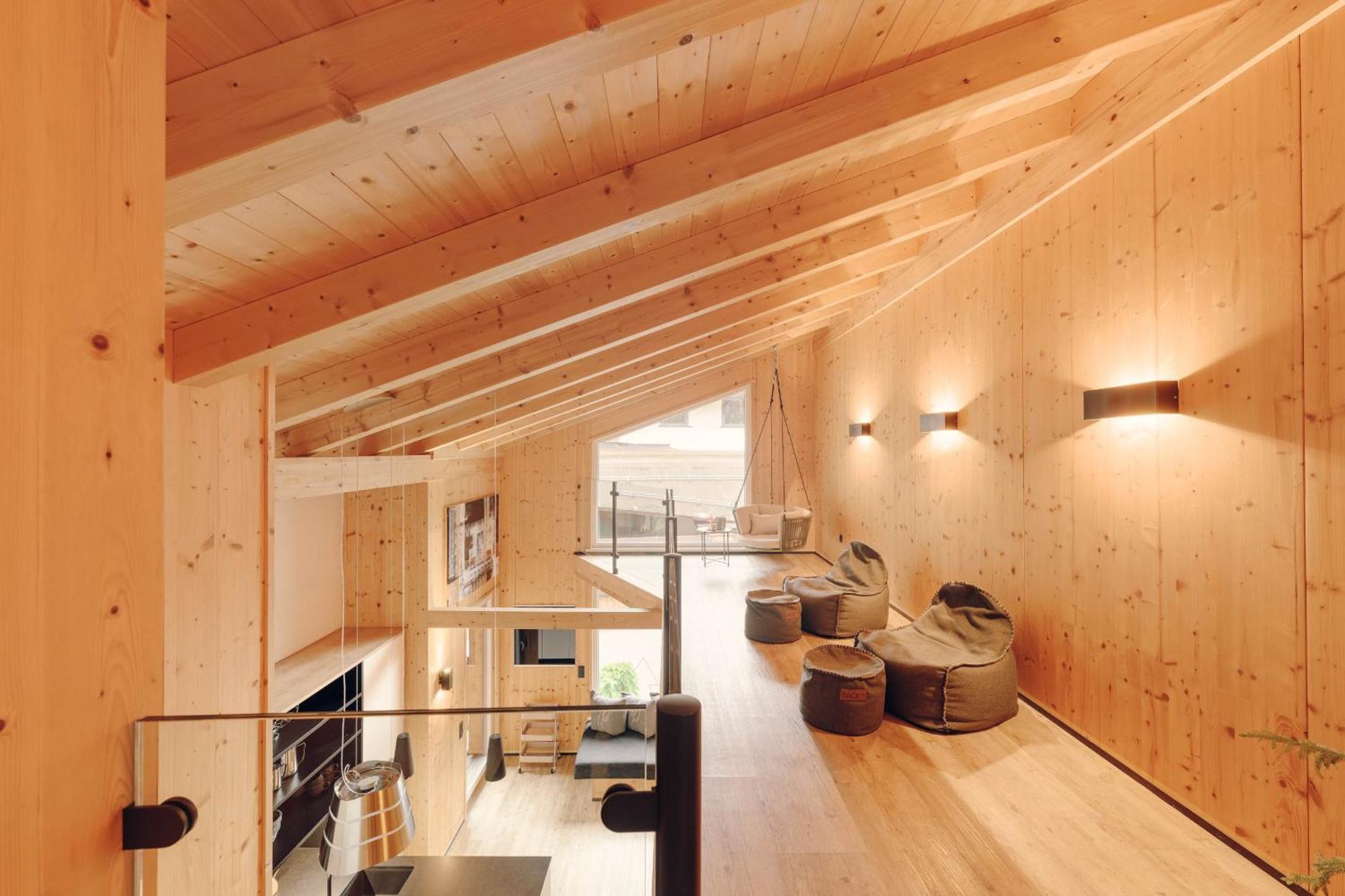 ניוסטיפט אים סטובאיטל Ferienhaus Zum Stubaier Gletscher - Wald מראה חיצוני תמונה